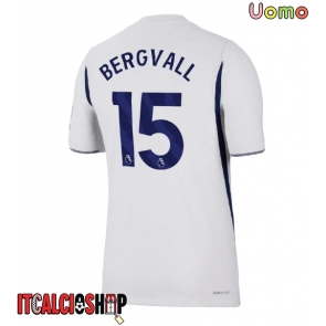Tottenham Hotspur Lucas Bergvall #15 Prima Maglia 2026-27 Manica Corta